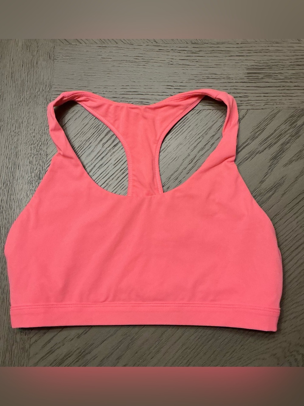 Fabletics Boost Medium Impact Sports Bra Neon Pink Size Small